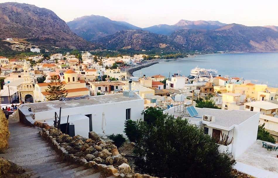 town in southern crete