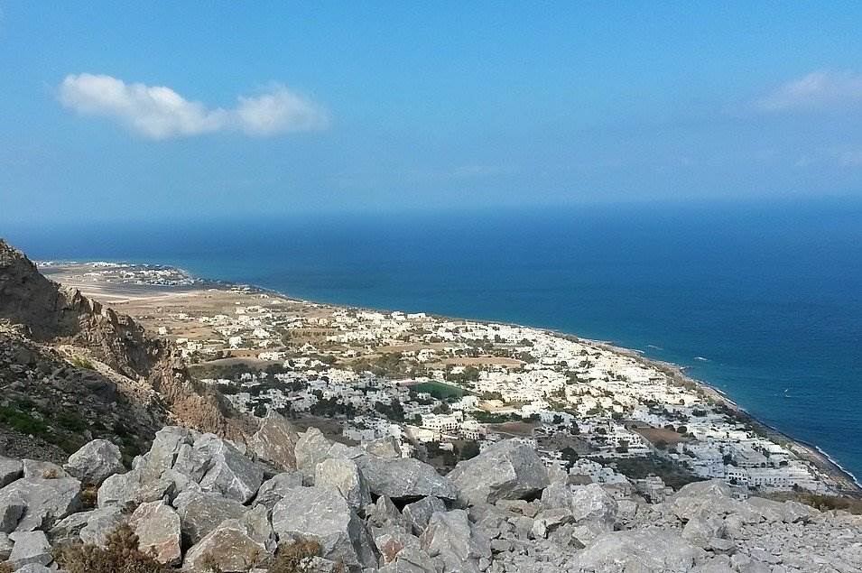santorini town
