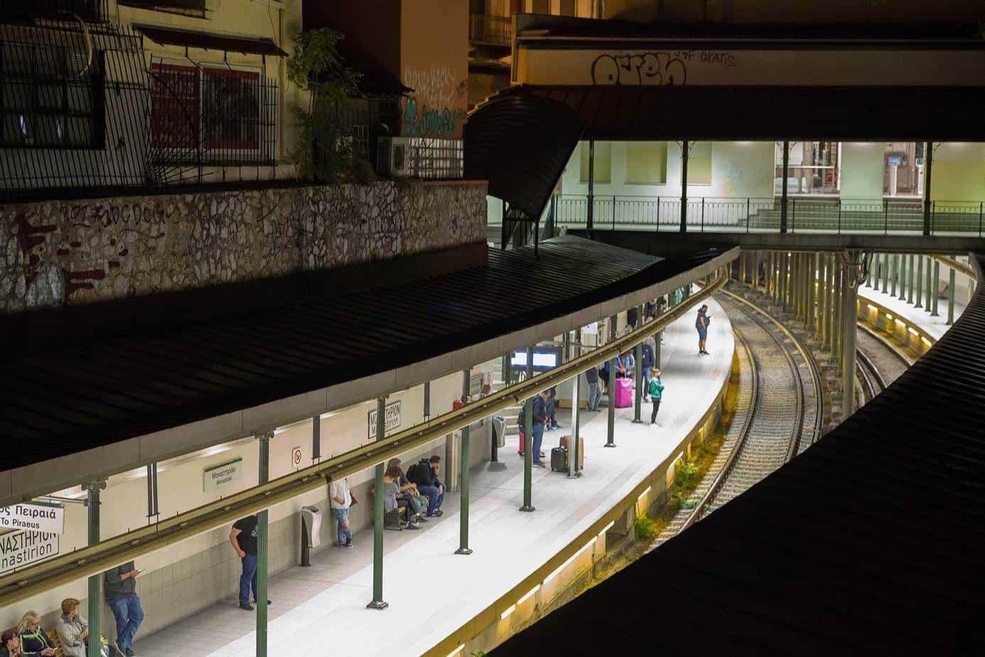 athens train station