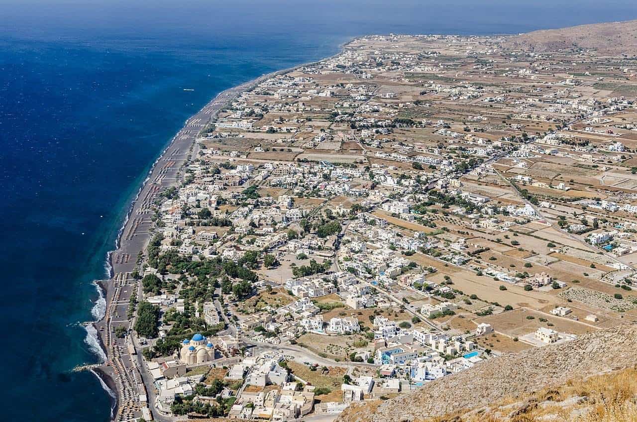 santorini town