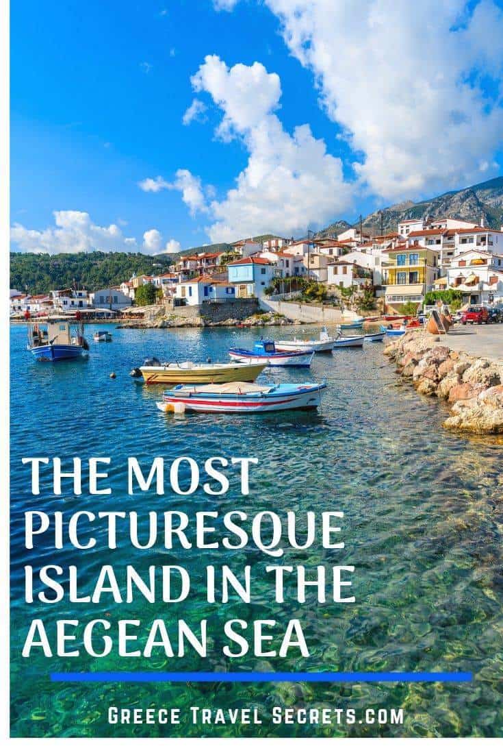 most picturesque island on the aegean sea most beautiful place in greece