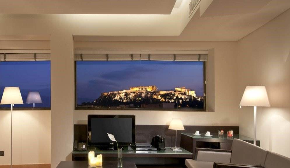 hotel with acropolis view athens