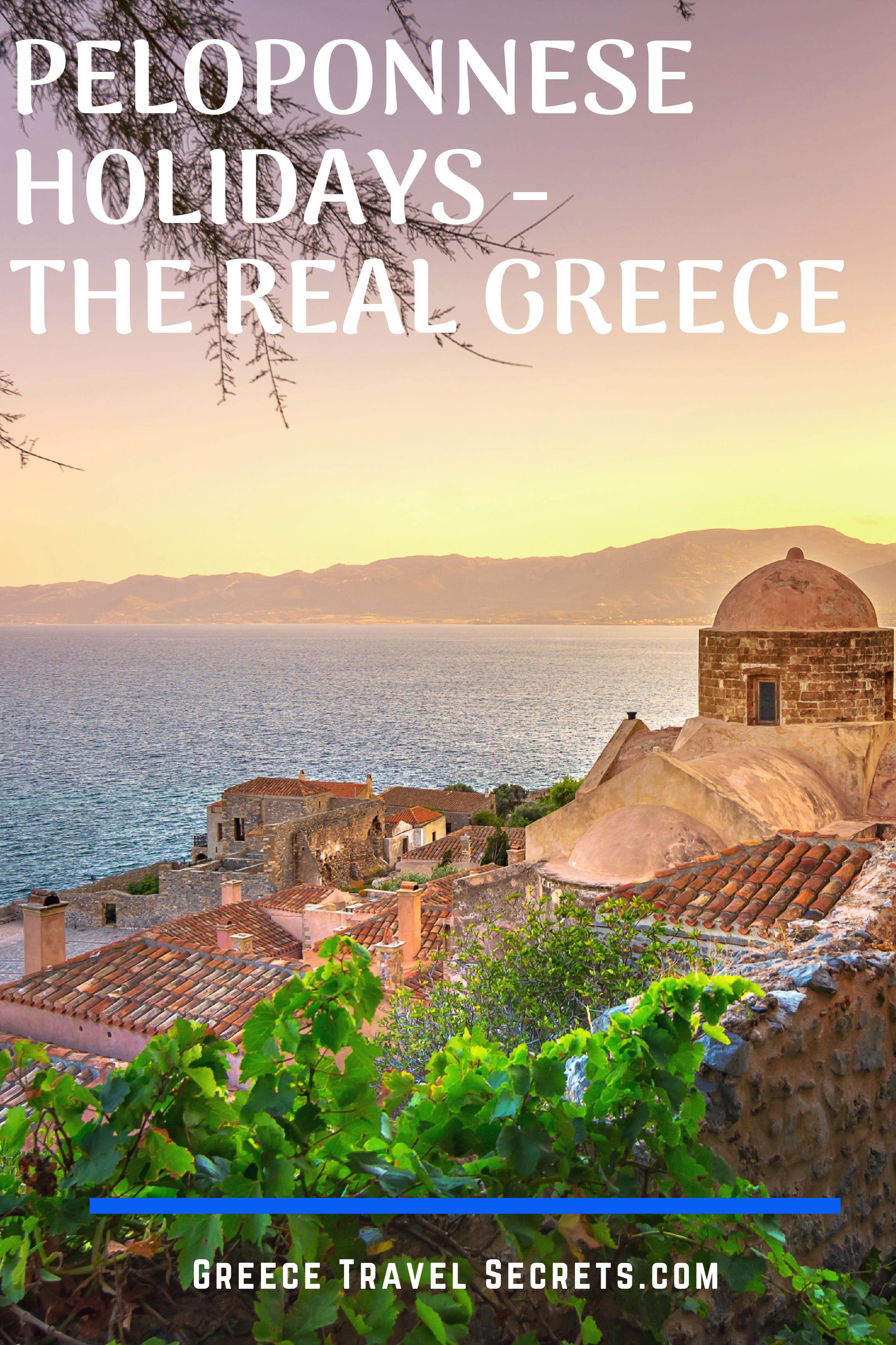 Peloponnese holiday Peloponnese vacation