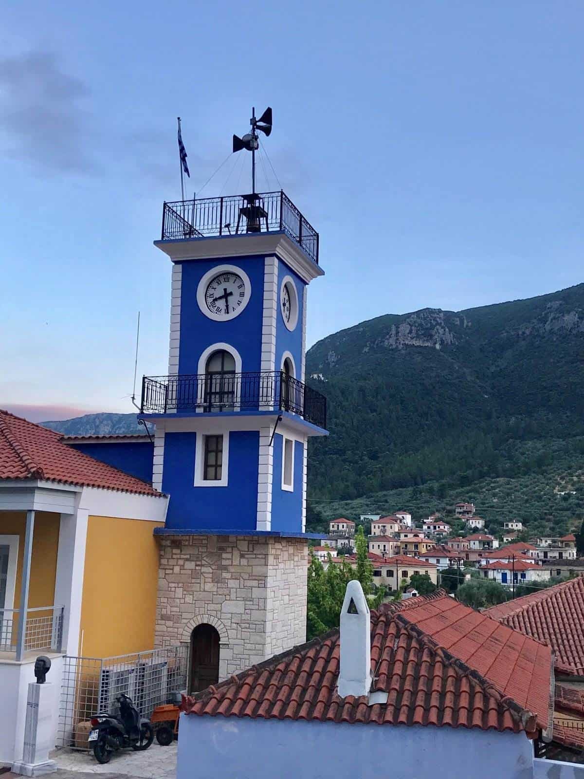 clock tower peloponnese