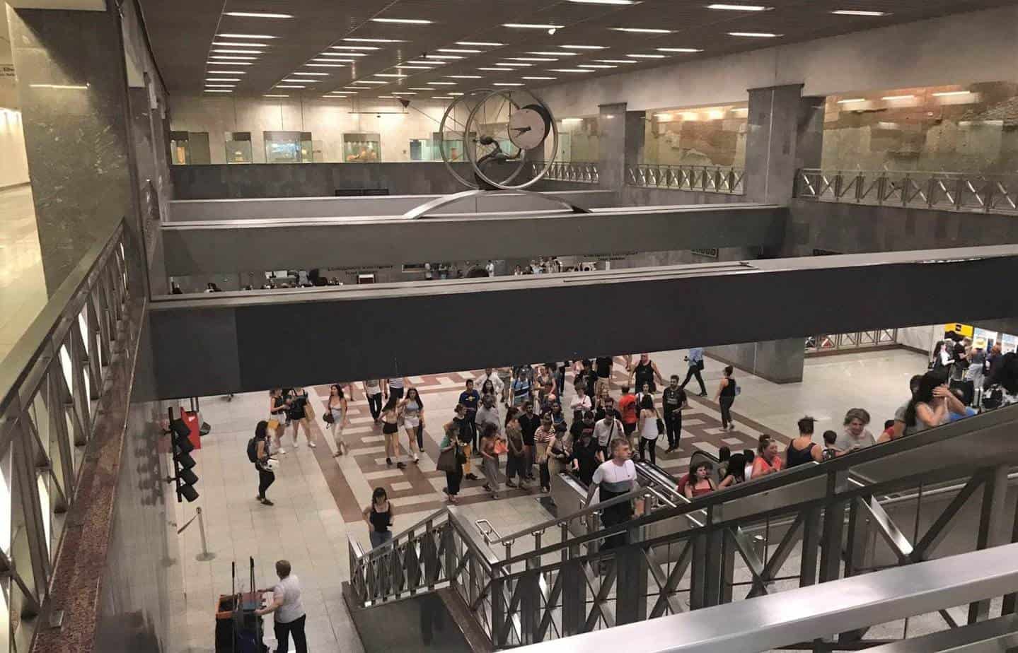 athens train station