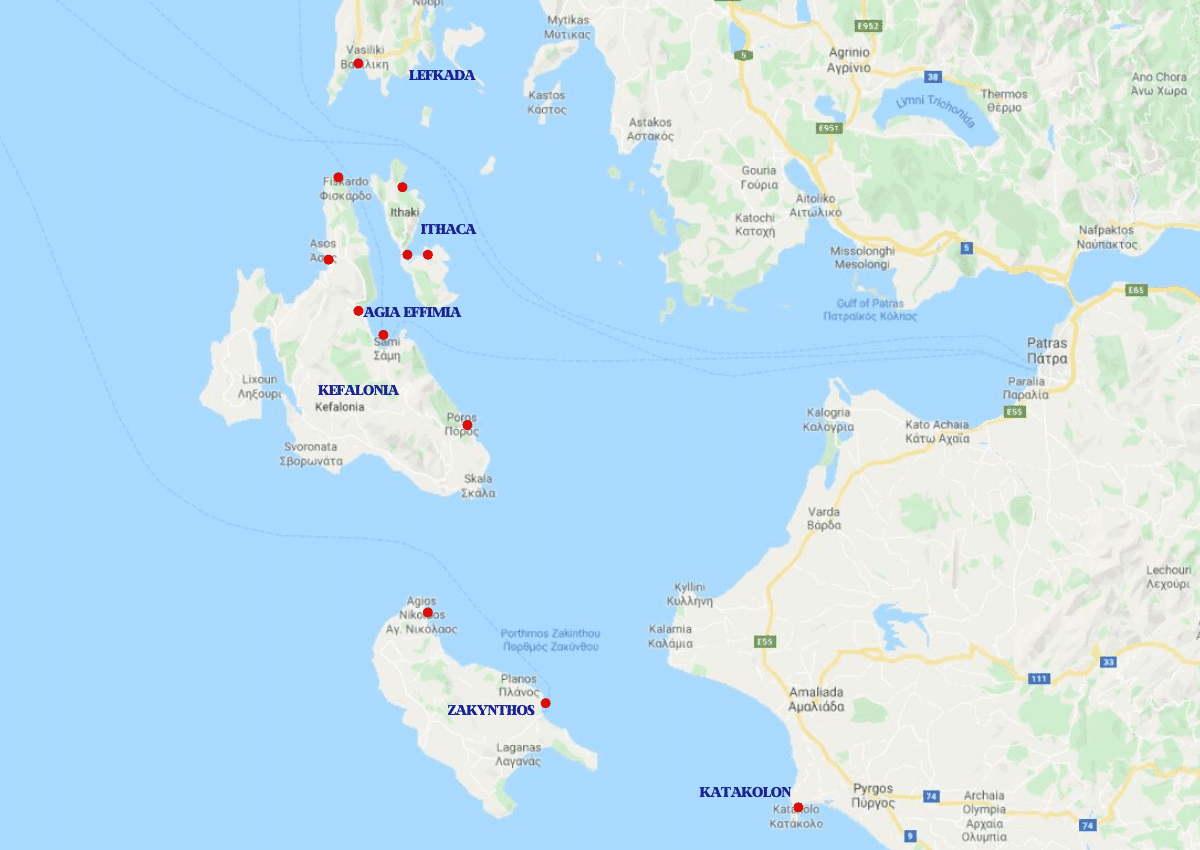 sailing greek islands