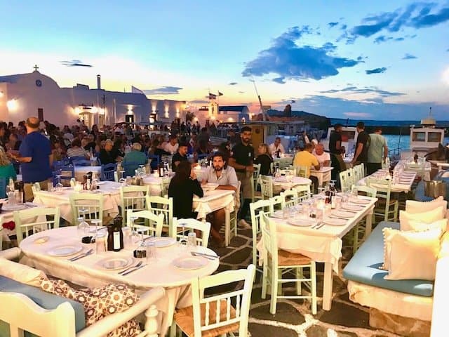 paros fishing village