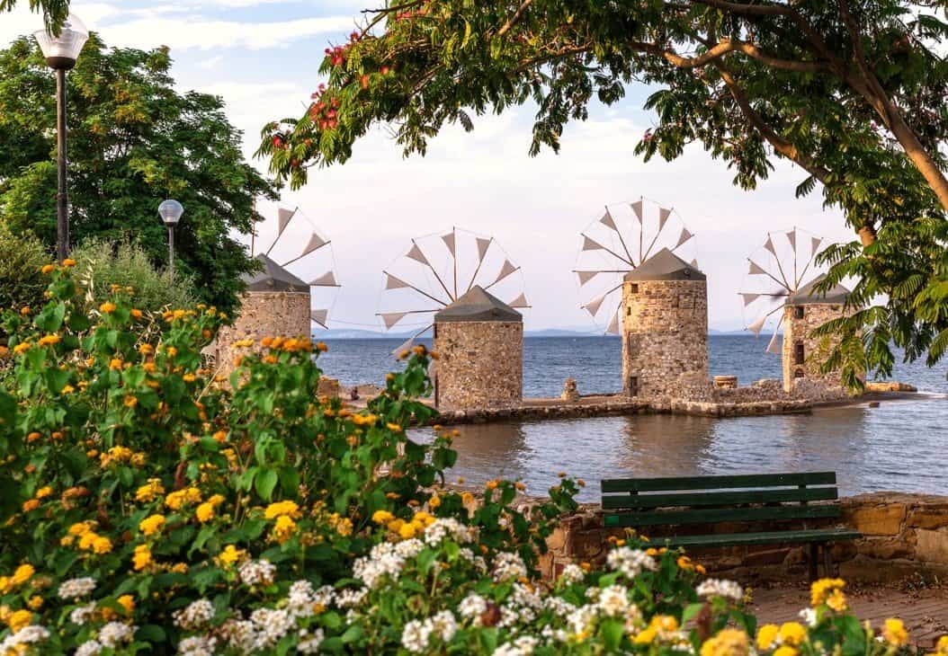 chios windmills