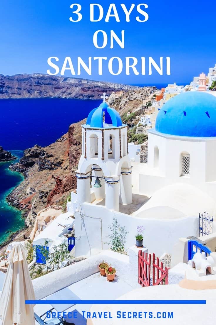 santorini itinerary