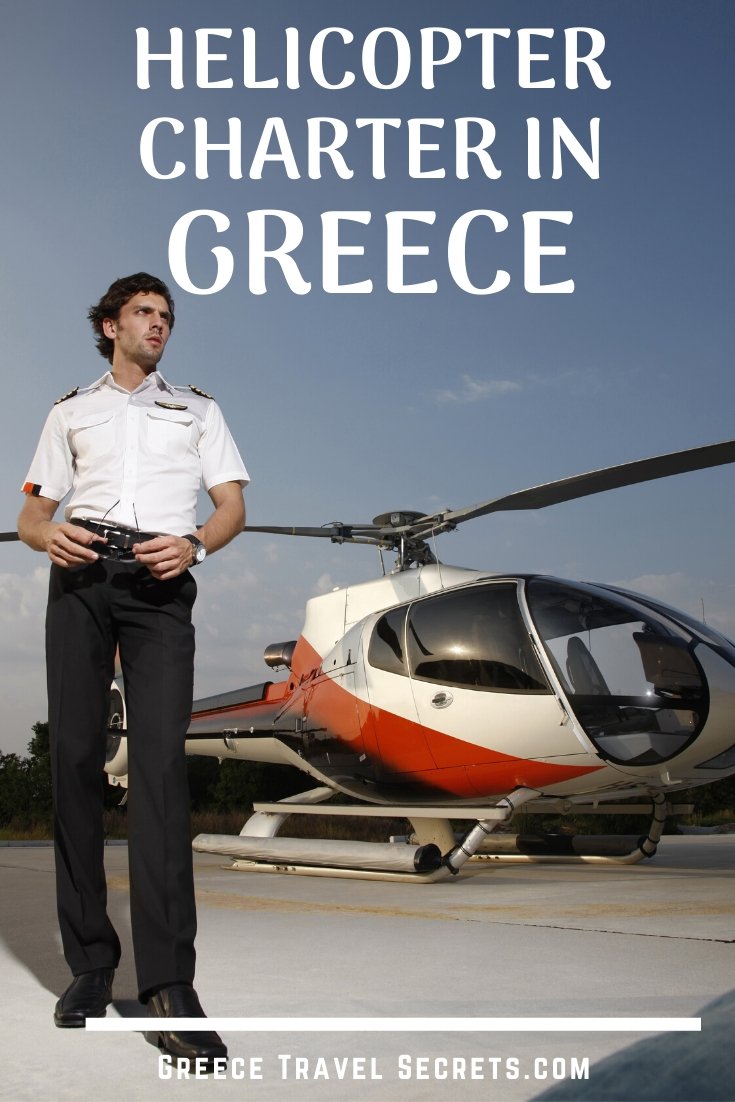 helicopter charter greece
