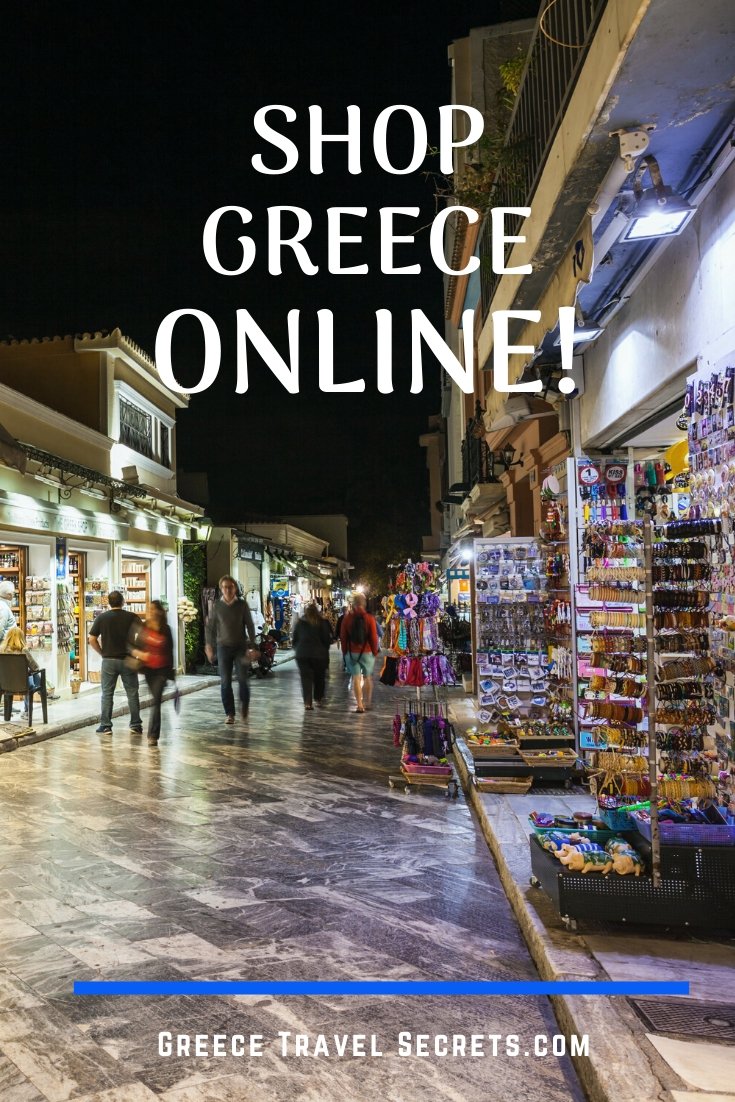 shopping in greece