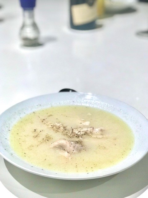 avgolemno greek lemon soup