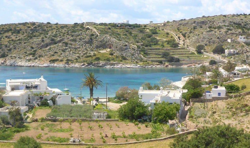 small cyclades island