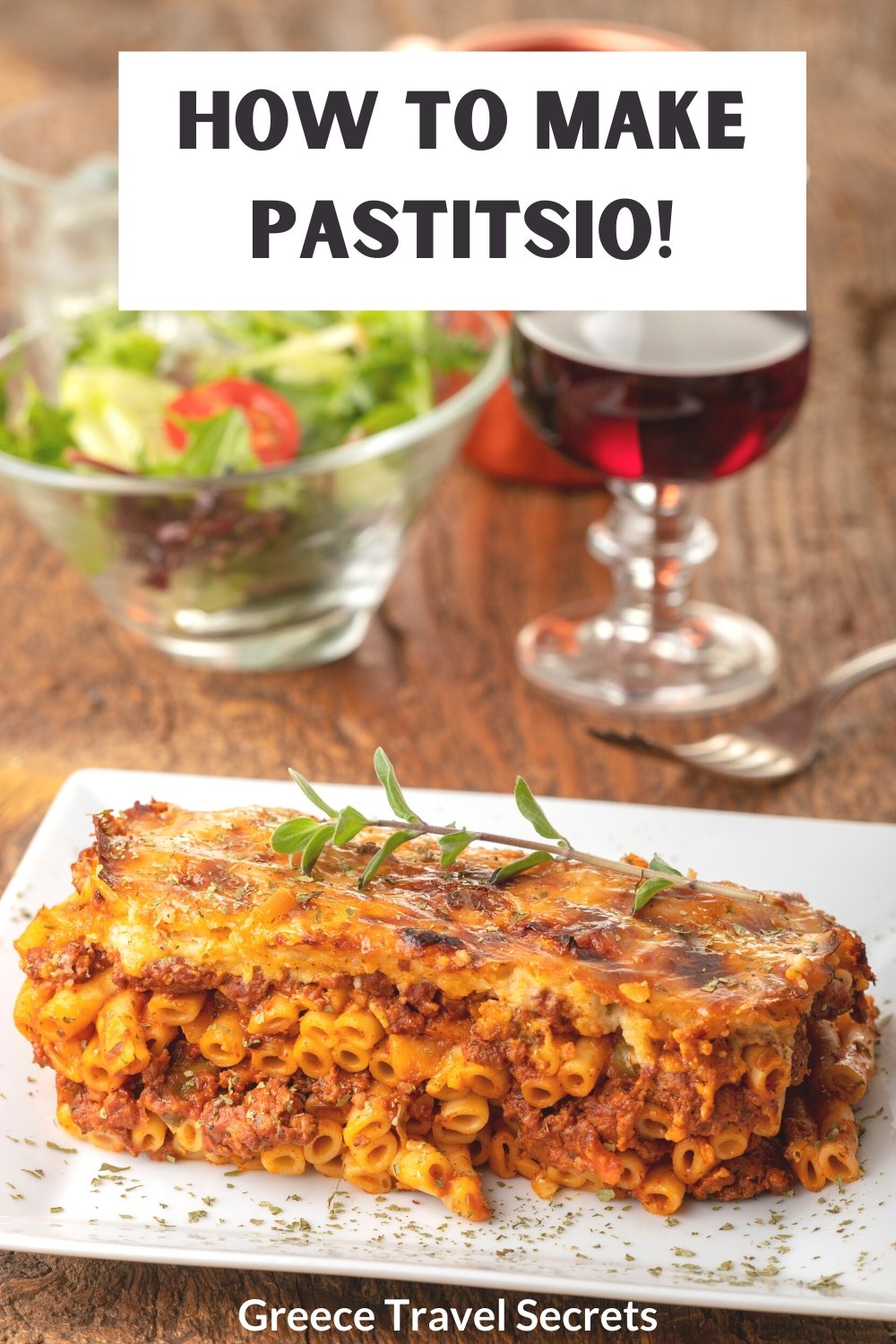 pastitsio recipe