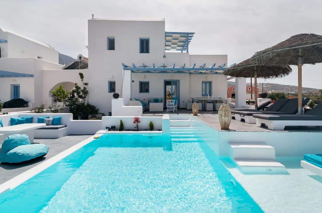 santorini airbnbs